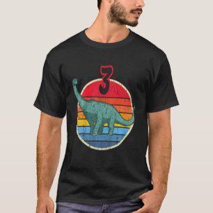 T-shirt Enfants 3e anniversaire I Brachiosaurus Diplodocus
