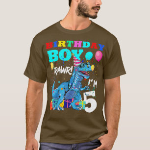T-shirt Enfants 5 ans Cadeau 5e anniversaire garçon 5e ann