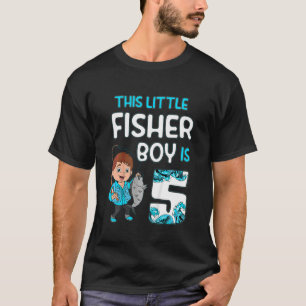T-shirt Enfants 5 ans Petit pêcheur Pêche Enfants