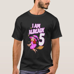 T-shirt Enfants 5E Cadeau Fille Anniversaire - Je Suis Dé