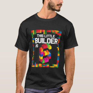 T-shirt Enfants 6 ans Bâtiments Anniversaire T Brique 6