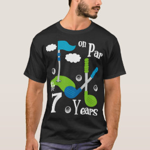 T-shirt Enfants 6 ans Golf Anniversaire cadeau de fête pou