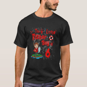 T-shirt Enfants 6 ans Petit pêcheur Pêche Enfants