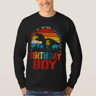 T-shirt Enfants 6e anniversaire garçon Fils 6 ans d'être g