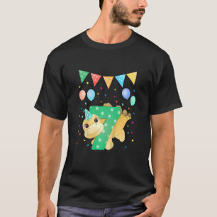 T-shirt Enfants 7e anniversaire Dinosaur Dino avec le numé