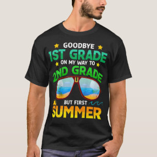 T-shirt Enfants Adieu 1ère année jusqu'à 2e année première