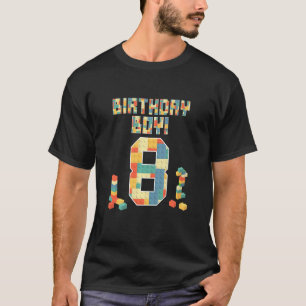 T-shirt Enfants Bâtir des blocs briques 8e anniversaire fi