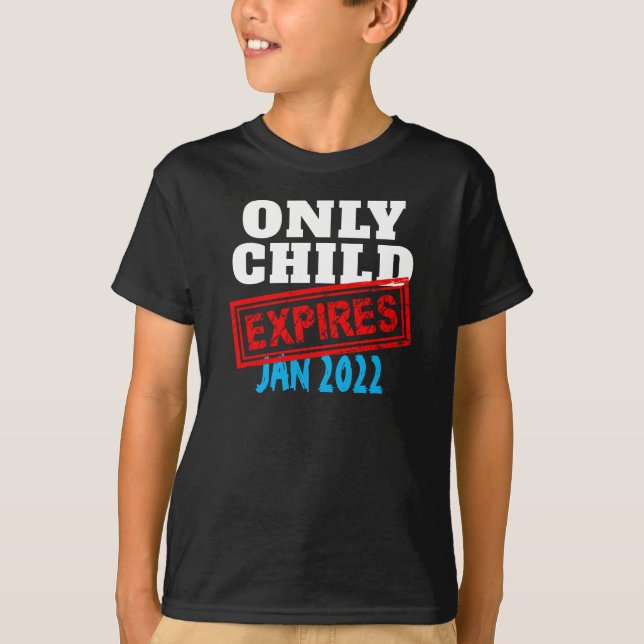 T-shirt Enfants bébé enfants enfants seulement Expire l'en (Devant)