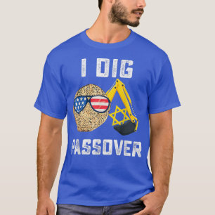 T-shirt Enfants Bonne Pâque Pessah Juive Pesach Je Creuse