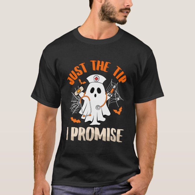 T-shirt Enfants Boo Juste Un Conseil Je Promets Infirmière (Devant)