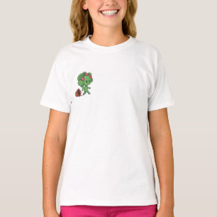 T-shirt Enfants bourgeons de fleurs en pot en colère