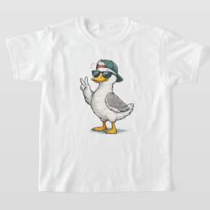 T-shirt Enfants Canard Drôle