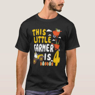 T-shirt Enfants Ce Petit Agriculteur Est 4 Tracteur Agrico