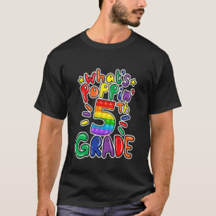 T-shirt Enfants Ce qui est Poppin de 5e année de l'école P