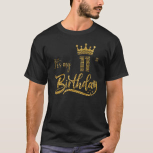T-shirt Enfants C'est mon 11e anniversaire mignonne Femmes