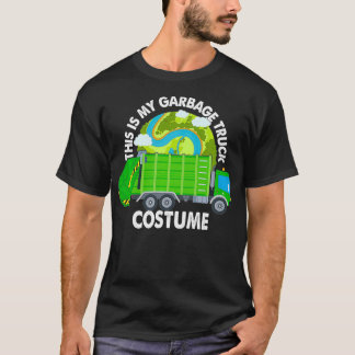 T-shirt Enfants C'Est Mon Costume De Chariot De Poubelle R