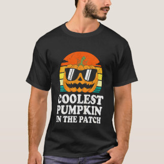 T-shirt Enfants Citrouille le plus frais dans le Patch Tod