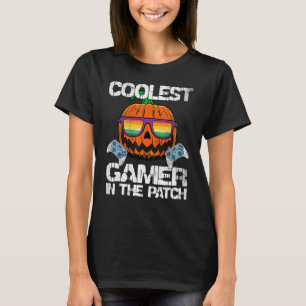 T-shirt Enfants Citrouille le plus frais dans le Patch Tod