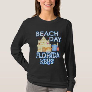 T-shirt Enfants Cute Kids Florida Keys Beach Day Vacances