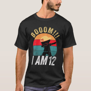 T-shirt Enfants Dabbing Anniversaire 12 ans Anniversaire t
