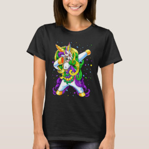 T-shirt Enfants Dabbing Unicorn Jester perles Casquette Ma
