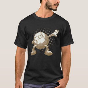 T-shirt Enfants de baseball Dabbing garçons de baseball Da