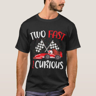 T-shirt Enfants Deux Fast 2 Curieux 2e Anniversaire Deux A