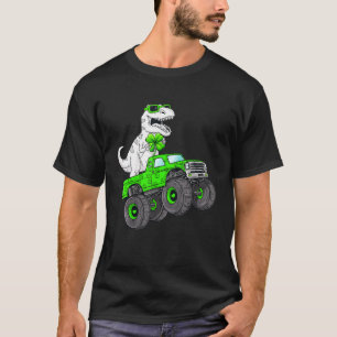 T-shirt Enfants Dinosaur Monster Truck T Rex Jour de la Sa