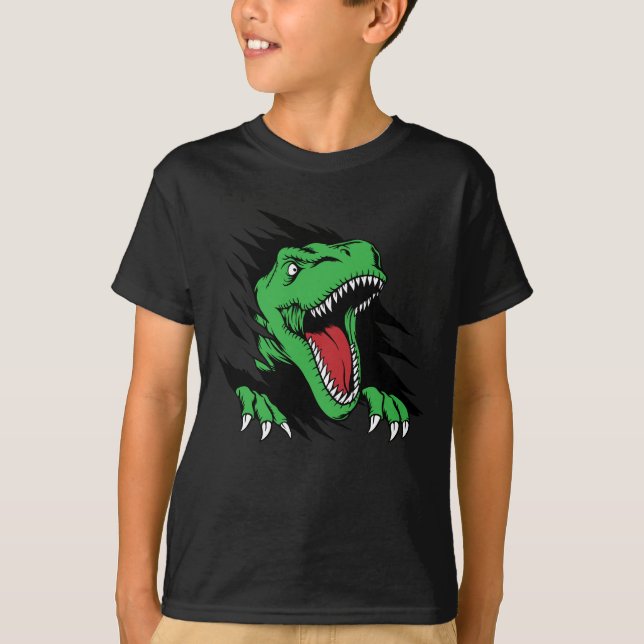 T-shirt Enfants dinosaures (Devant)