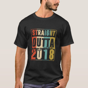 T-shirt Enfants droit devant décembre 2018 Vintage Garçons