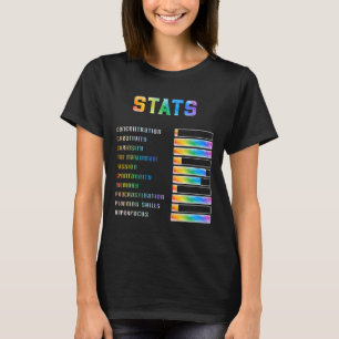 T-shirt Enfants Drôle Avec Statistiques Adhd Neurodiversit