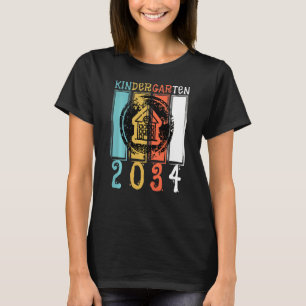 T-shirt Enfants École maternelle Trouble Vintage 2034 Tod