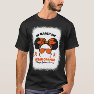 T-shirt Enfants En Mars Nous Portons Orange Ms Multiple Sc