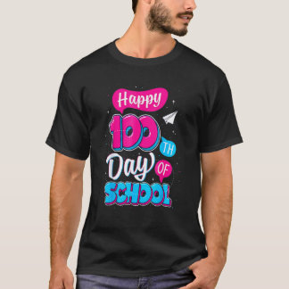 T-shirt Enfants Enfant 100e jour d'école Enseignants Heure