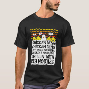 T-shirt Enfants Enfants Aile De Poulet Aile De Poulet Hot