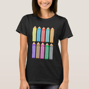 T-shirt Enfants Enfants Apprendre à calculer les mathémati