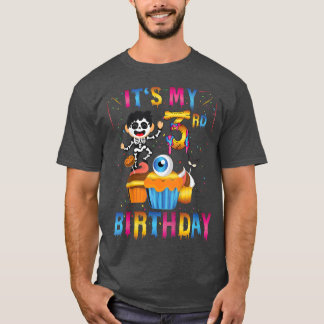 T-shirt Enfants Enfants C'est mon 3e anniversaire Ghost Sk