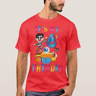 T-shirt Enfants Enfants C'est mon 6e anniversaire Ghost Sk