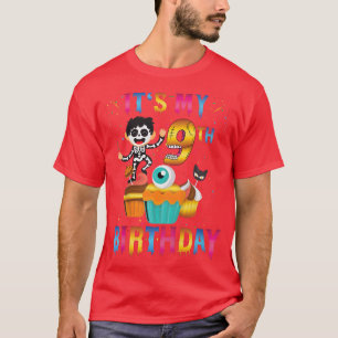 T-shirt Enfants Enfants C'est mon 9e anniversaire Ghost Sk