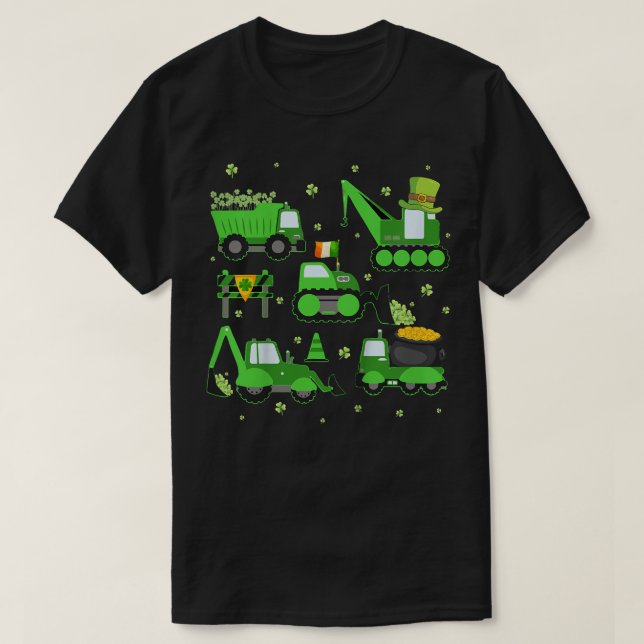 T-shirt Enfants Enfants Garçons Jour de la Saint Patrick G (Design devant)
