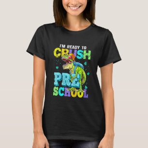 T-shirt Enfants Enfants Je suis prêt à écraser Dinosaur Ba