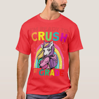 T-shirt Enfants Enfants Je suis prêt à écraser la 1ère ann