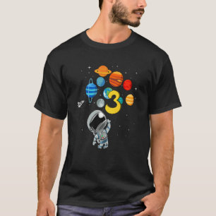 T-shirt Enfants Espace Galaxie Astronaut Universe Planète