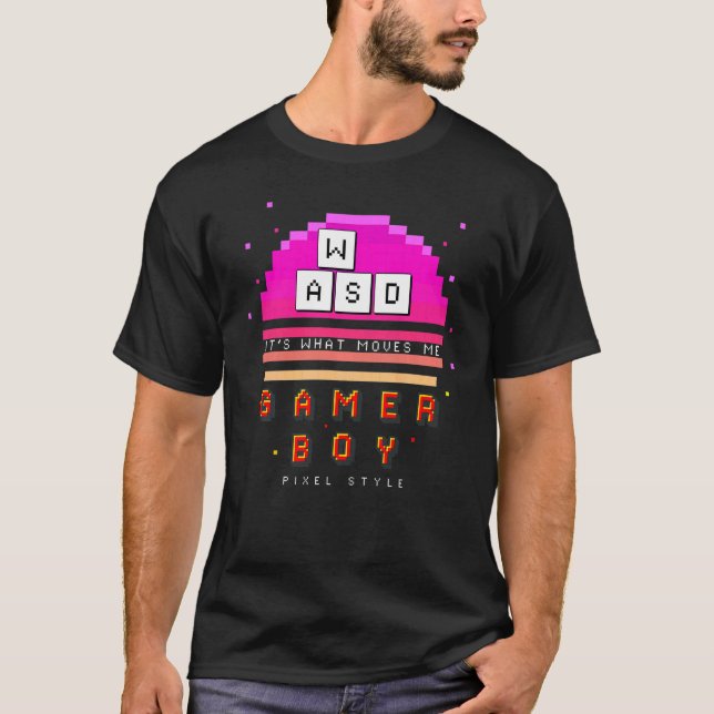 T-shirt Enfants Étaient-ils ce qui me déplace Jeux Vidéo O (Devant)