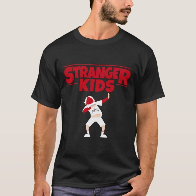 T-shirt Enfants Étrangers Garçons Filles Vêtements Parodiq (Devant)