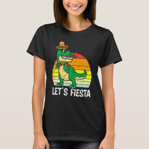 T-shirt Enfants Faisons la fête Dino Mexicaine Trex Cinco 