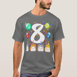 T-shirt Enfants Funny Hamster Guinée Cochon 8e anniversair