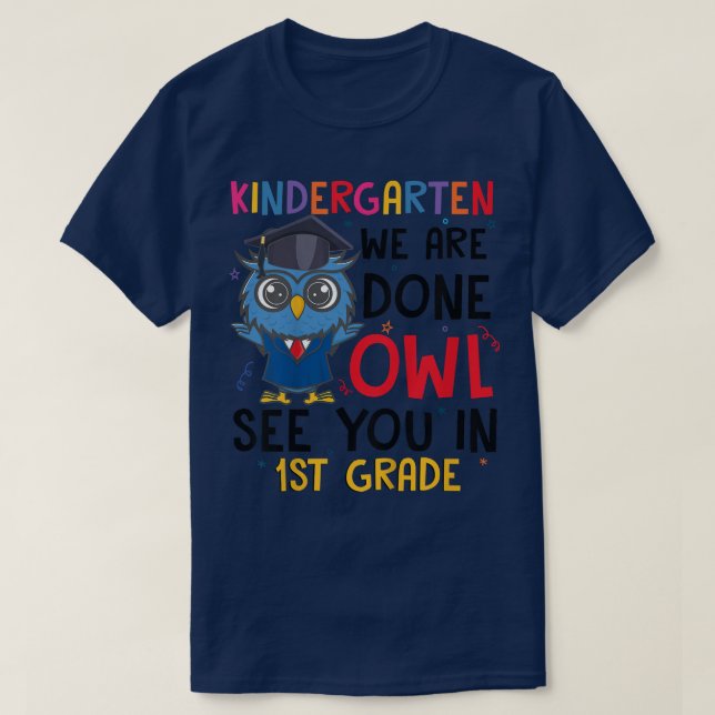 T-shirt Enfants Funny mignon Gardergarten Chouette de dipl (Design devant)