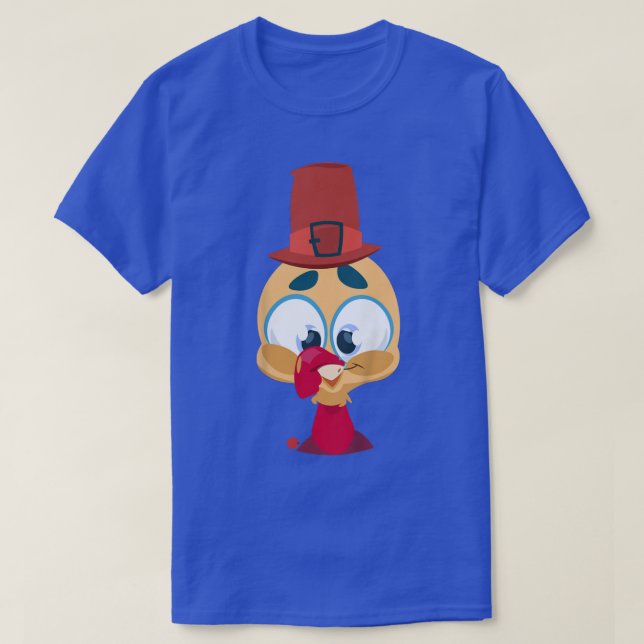 T-shirt Enfants Garçon Turquie pèlerin fête jote Thanksgiv (Design devant)