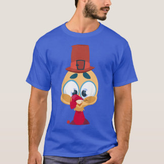T-shirt Enfants Garçon Turquie pèlerin fête jote Thanksgiv